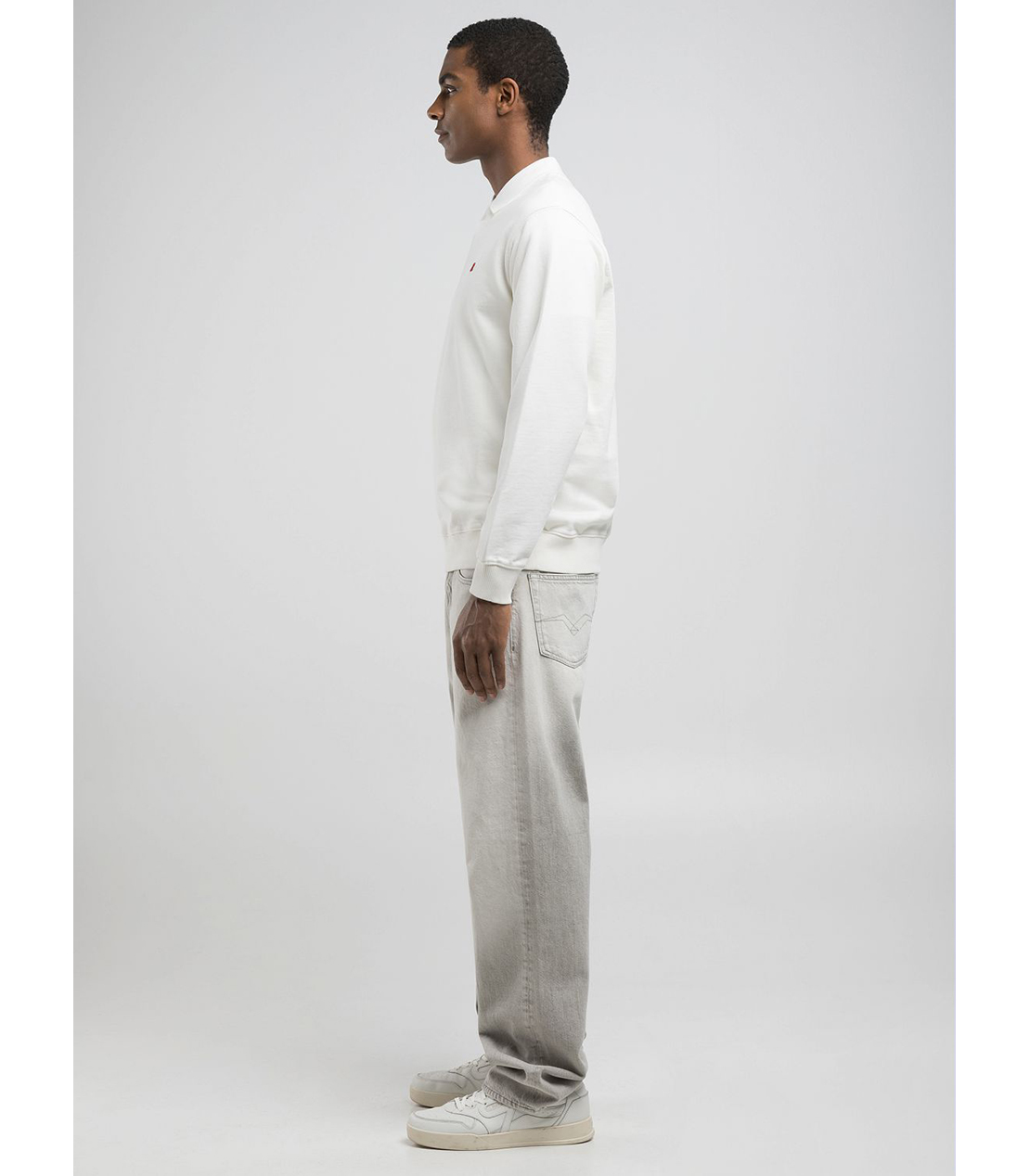 Rロゴ スウェットシャツ 詳細画像 ナチュラルホワイト 4